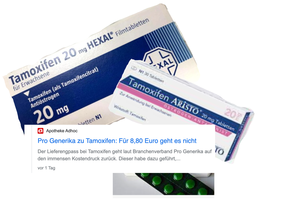 Tamoxifen Lieferengpass