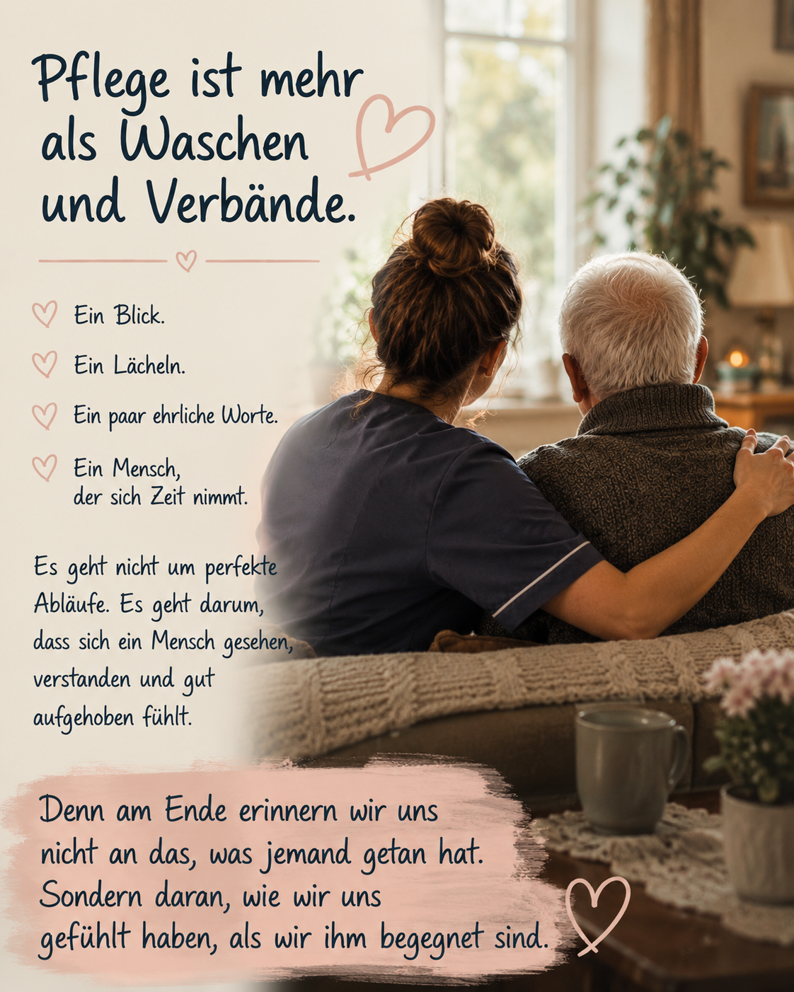Wenn Pflege mehr ist als Waschen und Verbände