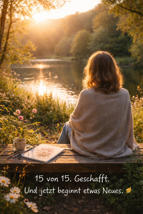 15 von 15. Ich bin fertig.