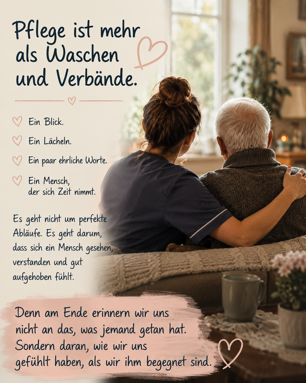 Wenn Pflege mehr ist als Waschen und Verbände